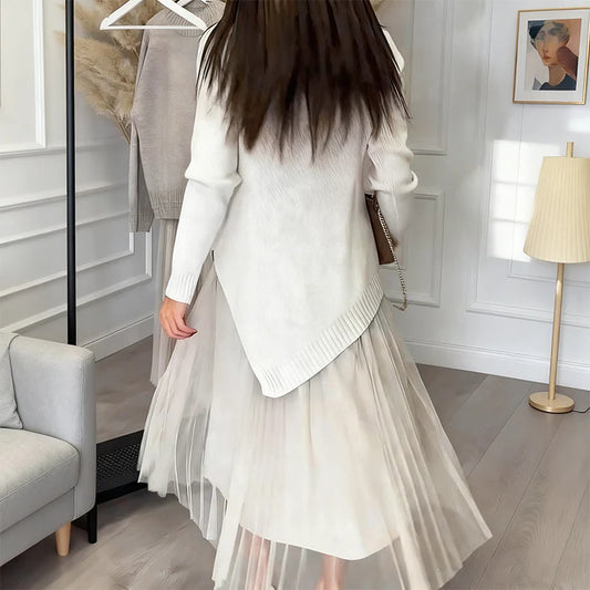 Asymetrická sada šatů