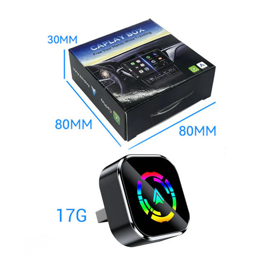 2 v 1 bezdrátový adaptér pro zařízení iPhone a Android Auto