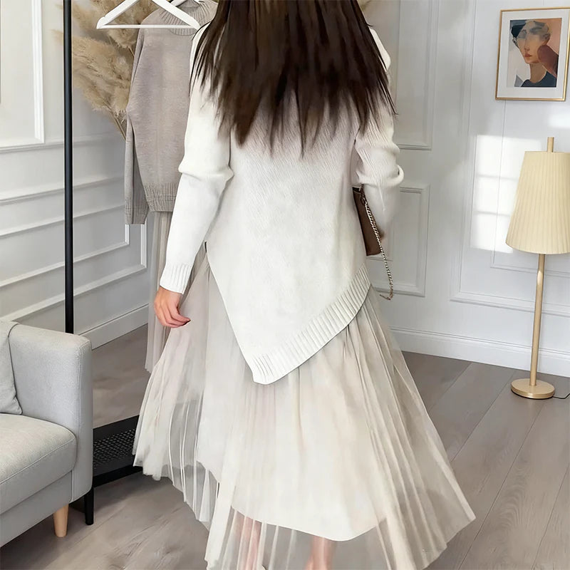 Asymetrická sada šatů