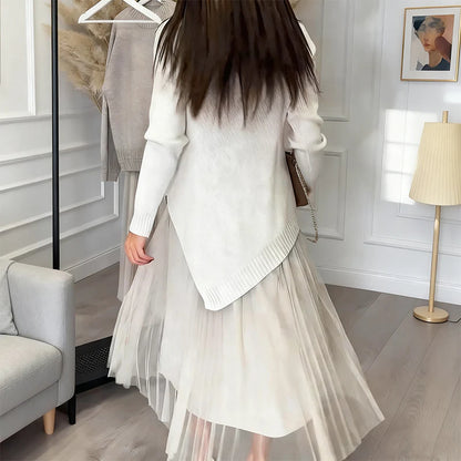 Asymetrická sada šatů