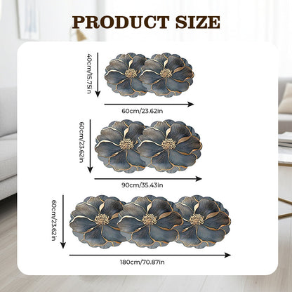 🔥40% sleva do vyprodání zásob!🎉Rychleschnoucí koupelnová předložka s květinovým vzorem