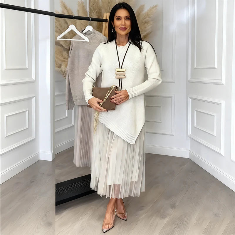 Asymetrická sada šatů