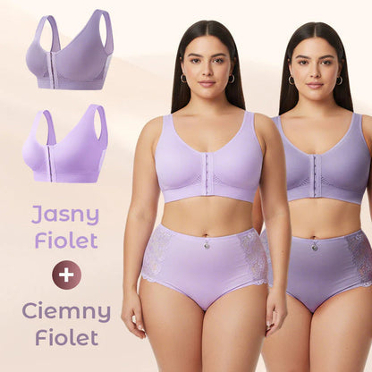 Dámská podprsenka bez kostic s předním zapínáním👙