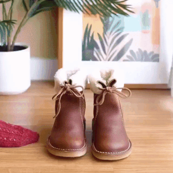 🔥50% zľava dnes - Nenechajte si ujsť tieto ergonomicky tvarované ortopedické topánky - zimná fleecová podšívka + ručne šité👞