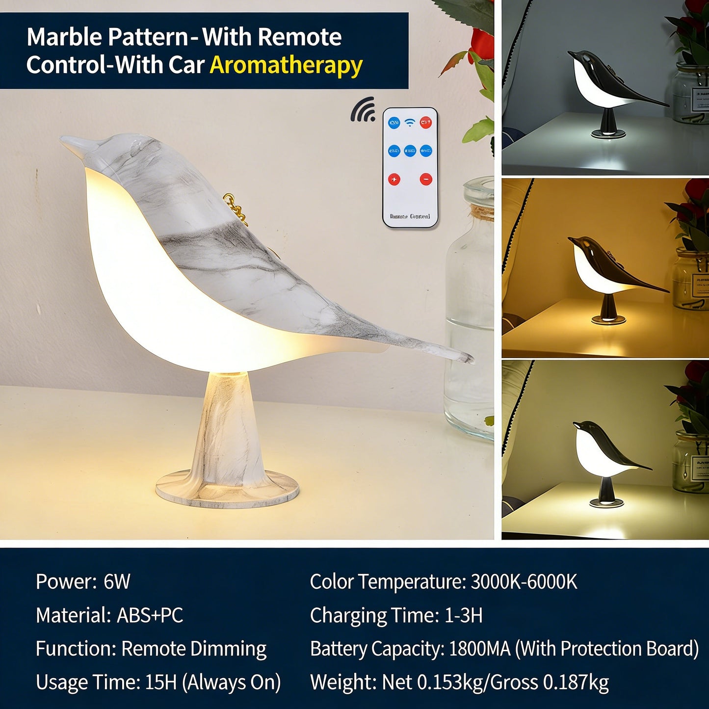 BirdZen – Relaxační noční lampa