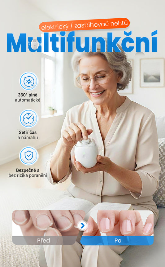 🔥 🔥 Péče o nehty – Snadná a bezpečná pro celou rodinu! 🌱💅