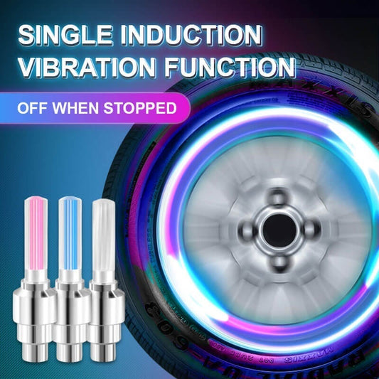 🌈💡Vodeodolné univerzálne LED svetlá na kolesá pre viacero modelov áut【✨Kúpte 2 a získajte 2 zadarmo】