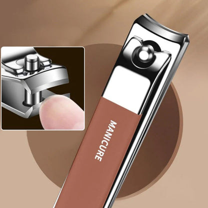 Přenosná 7-dílná sada na manikúru s kleštičkami na nehty