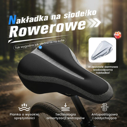 Wysoce sprężysta siodełko rowerowe