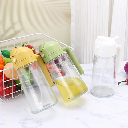 Dvojúčelová rozprašovacia fľaša na olej