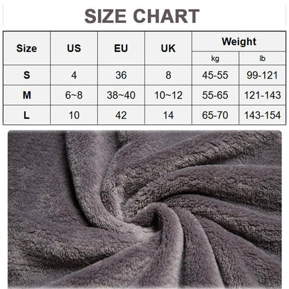 Volný, teplý, plyšový pyžamový set pro ženy, korálová barva🌱