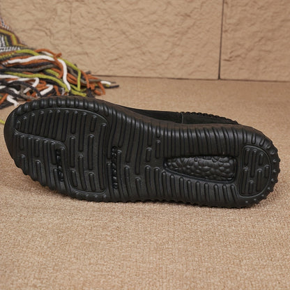 🔥Doprodej - Stylové dámské kotníkové boty v jednobarevném provedení