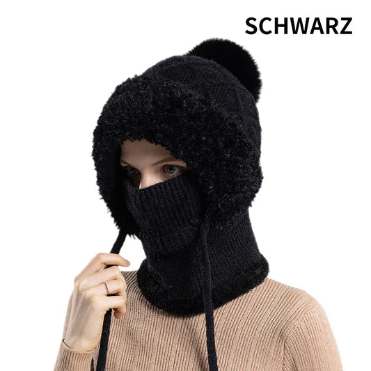 Čepice, maska a šála tři v jednom pro maximální teplo