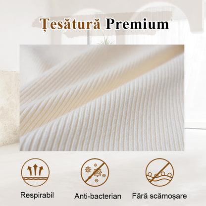 💖Dvoudílný pletený oblek s výstřihem do V