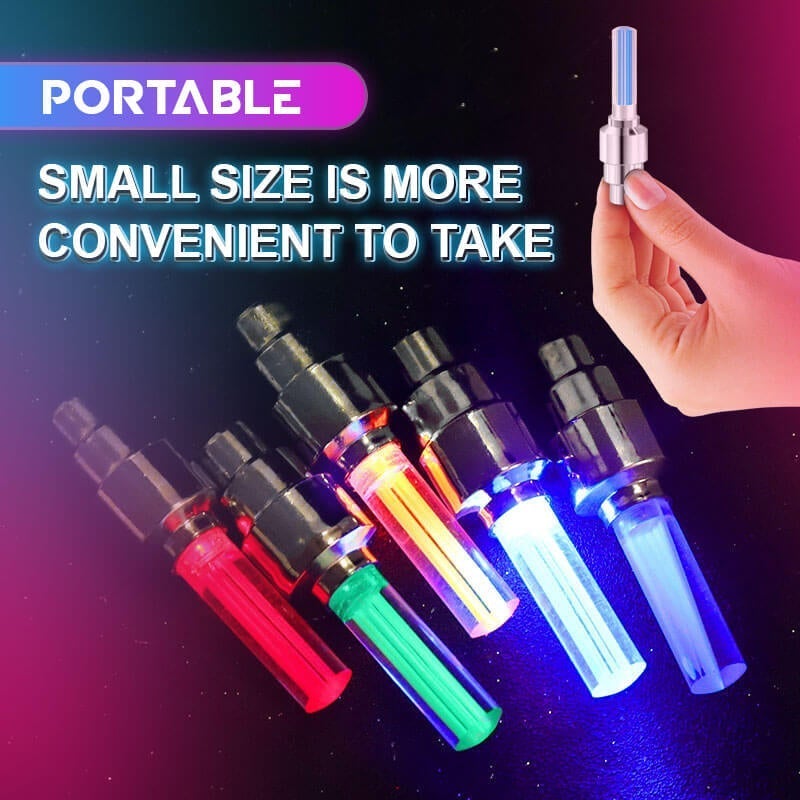 🌈💡Vodeodolné univerzálne LED svetlá na kolesá pre viacero modelov áut【✨Kúpte 2 a získajte 2 zadarmo】