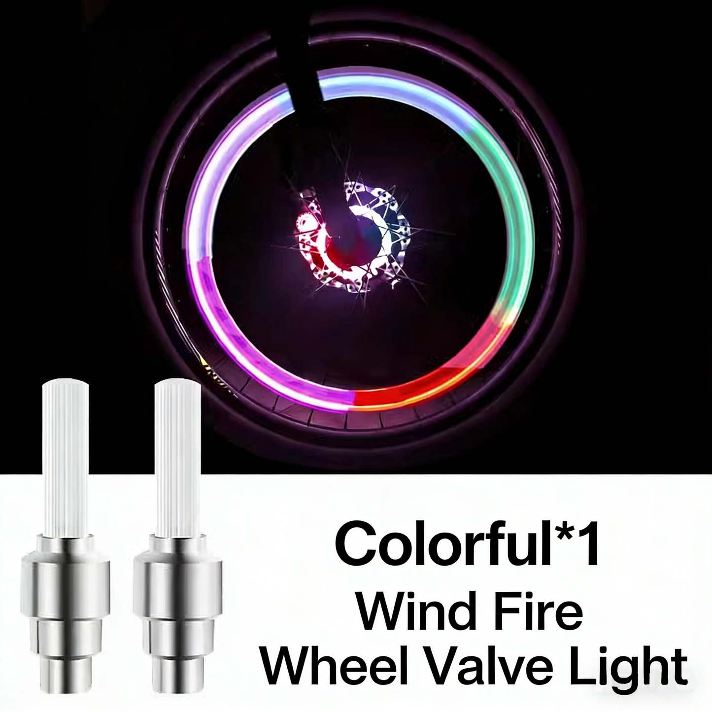 🌈💡Vodeodolné univerzálne LED svetlá na kolesá pre viacero modelov áut【✨Kúpte 2 a získajte 2 zadarmo】