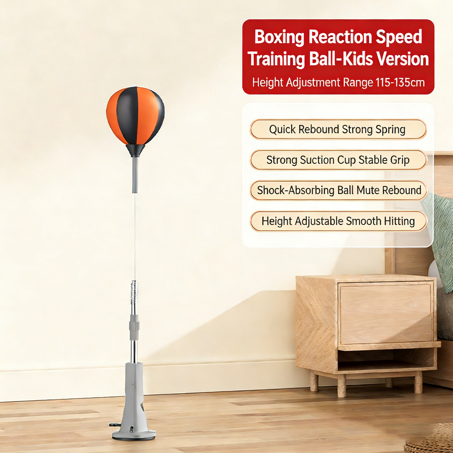 🔥Boxovací pytel s nastavitelnou výškou a stojanem