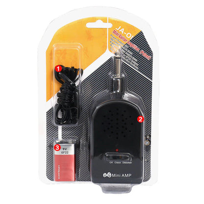 🎵Mini přenosná sada zesilovačů pro elektrickou kytaru🎸