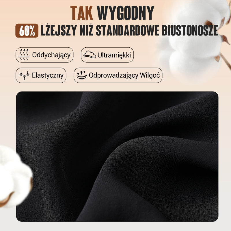 🔥POSLEDNÍ DEN VÝPRODEJE - SLEVA 49 %🔥 Dámská podprsenka s předním zapínáním bez kostic