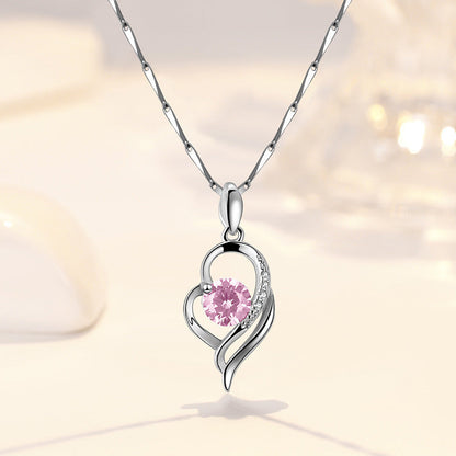 🎁🌊Dárková sada Srdce oceánu (náhrdelník + náramek se srdíčkem)