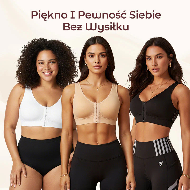 Dámská podprsenka bez kostic s předním zapínáním👙