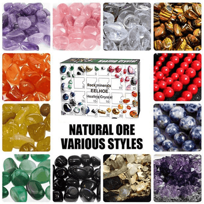 💥💥Objevte zázraky přírody! Každá krabička obsahuje jedinečný, jedinečný barevný kámen🎁