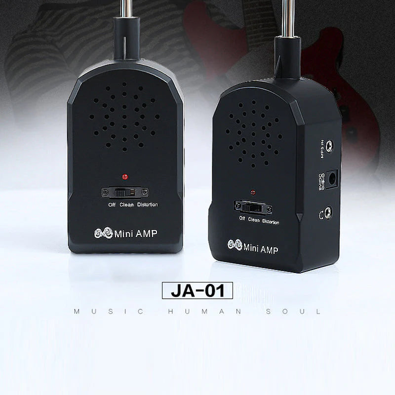 🎵Mini přenosná sada zesilovačů pro elektrickou kytaru🎸