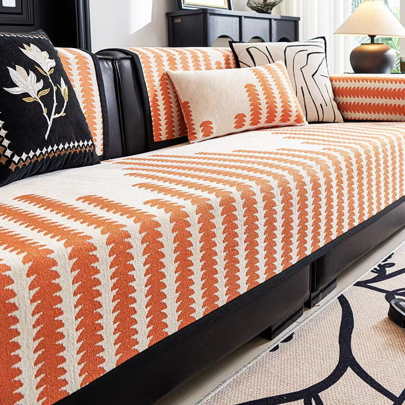 🔥 🔥Celoroční potahy na pohovky, polštáře a protiskluzové utěrky