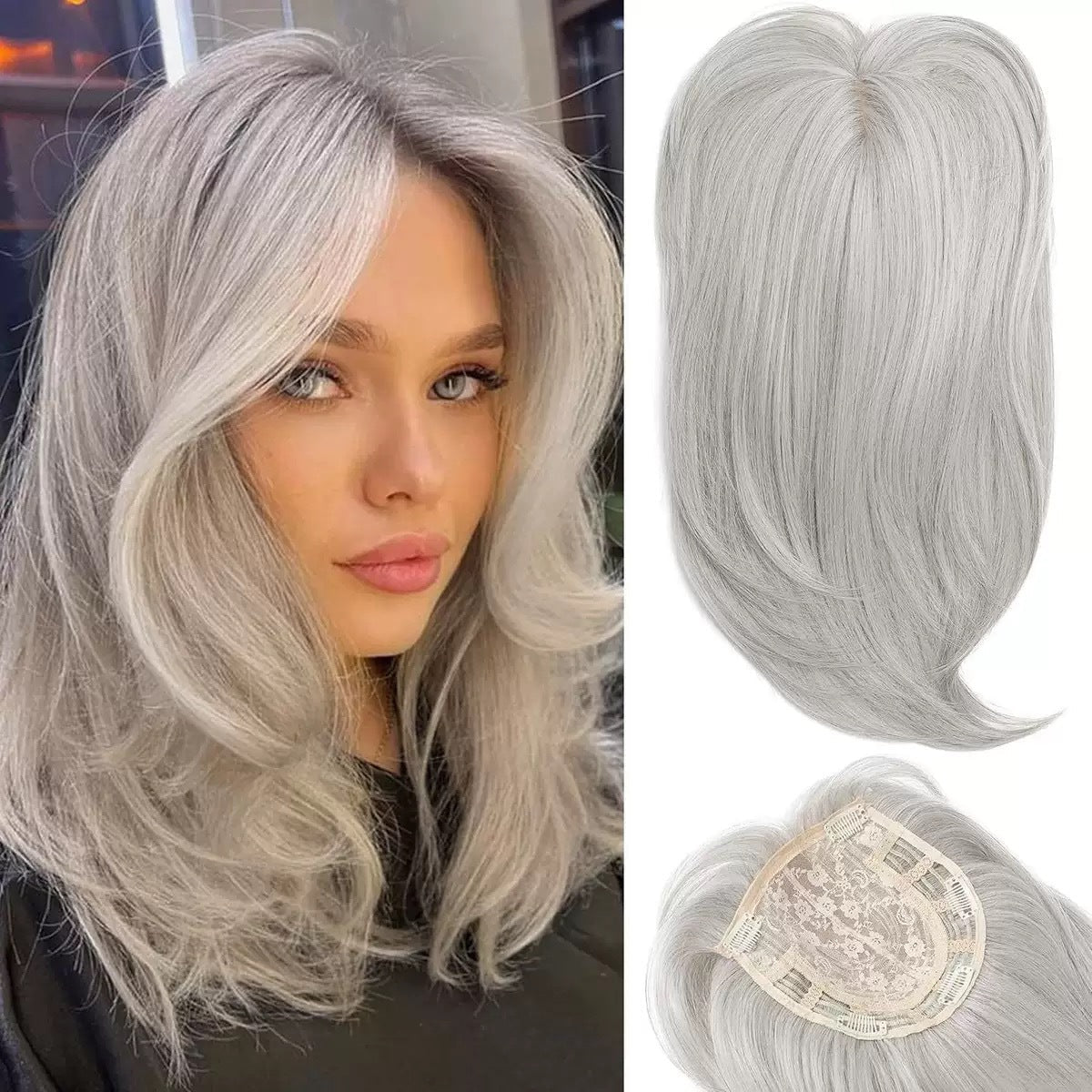 🍀🍀Dámská paruka z přírodních prodyšných syntetických vláken🙆