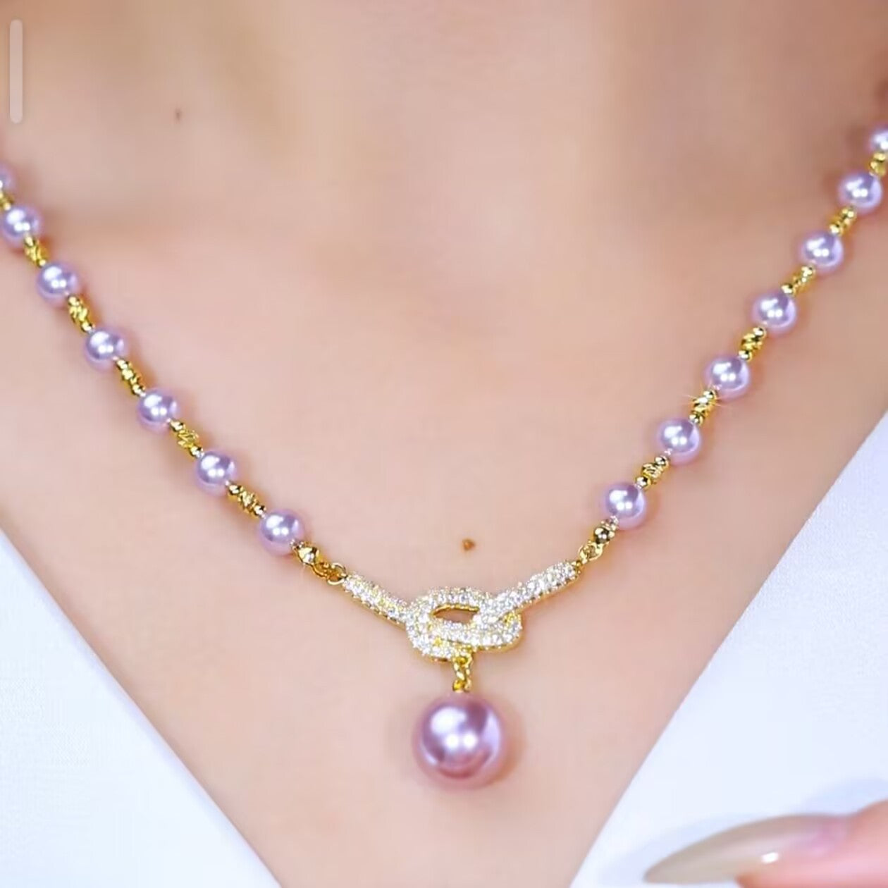 Elegantní perlový náhrdelník pro ženy (24HODINOVÁ PROMO AKCE)