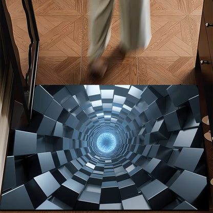 🔥Protiskluzová rohož z křemelinové zeminy, HD tisk, optický klamný vzor „Nekonečná propast“