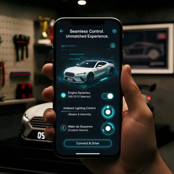 💥💥60 % SLEVA !! Hypercar budík –GTR Realistické efekty motoru a světla