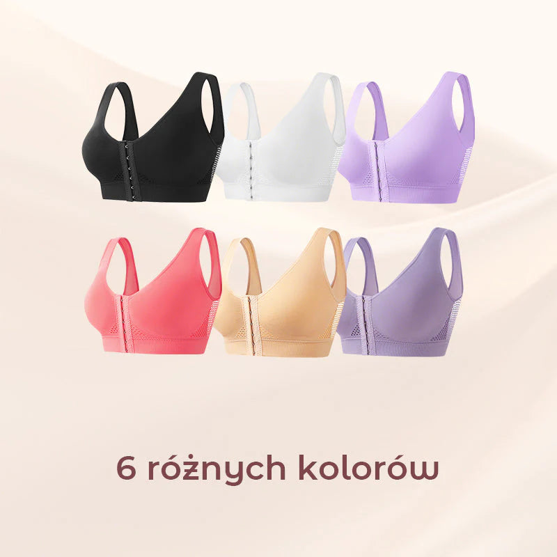 Dámská podprsenka bez kostic s předním zapínáním👙