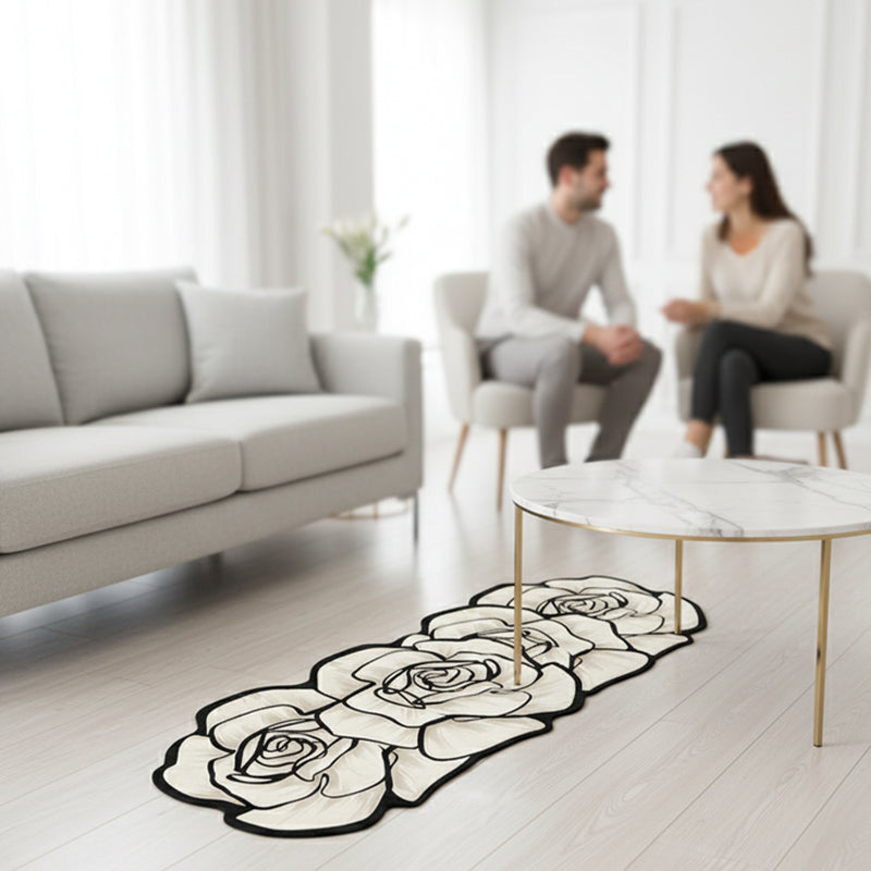 🔥40% sleva do vyprodání zásob!🎉Rychleschnoucí koupelnová předložka s květinovým vzorem