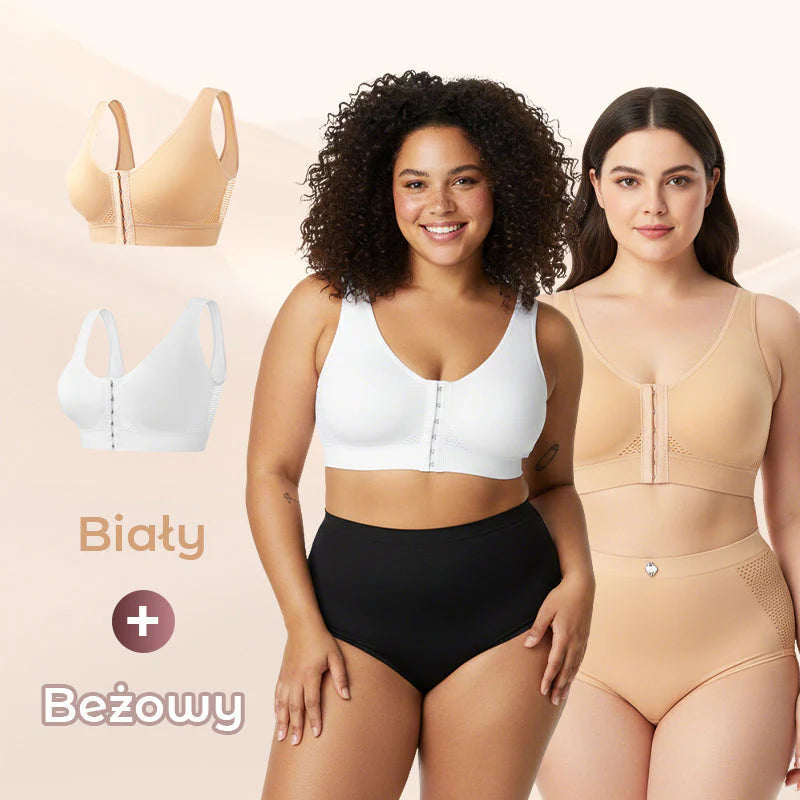 Dámská podprsenka bez kostic s předním zapínáním👙