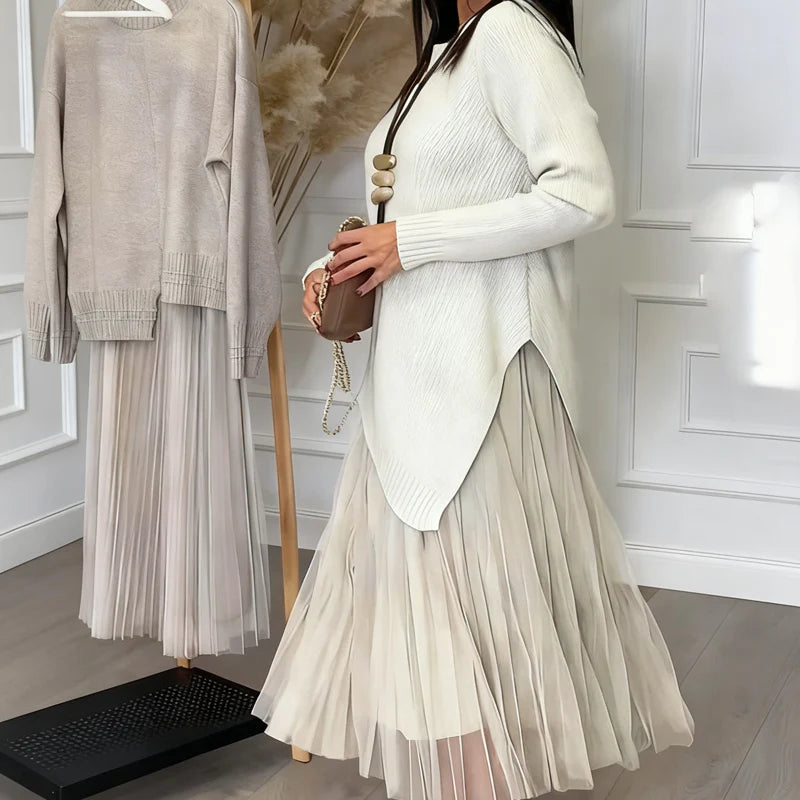 Asymetrická sada šatů