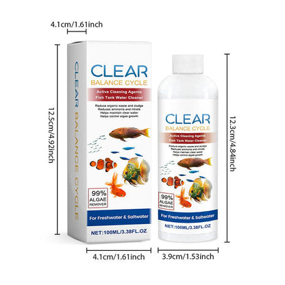 💦Akvarijní voda Výkonný čistič 🐟🐟🐟