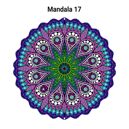 🌺3D barevná rotující zvonkohra – 🏠Zahradní závěsná dekorace