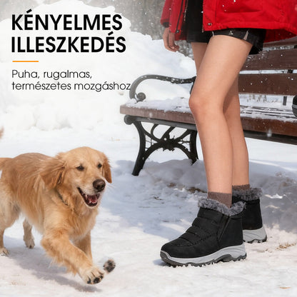 Silné zimní sněhule vyztužené plyšovou podšívkou