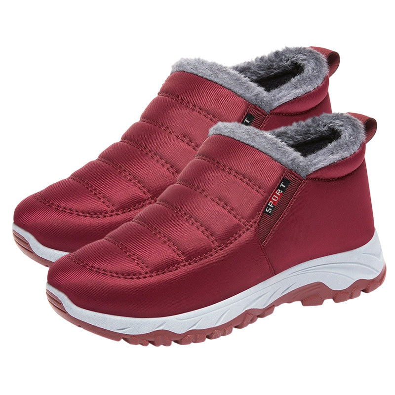 Silné zimní sněhule vyztužené plyšovou podšívkou