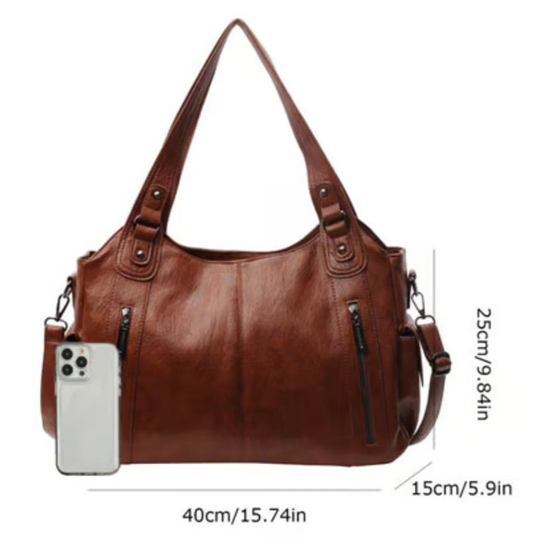 👜PUNKOVÁ TAŠKA S VELKOU KAPACITOU