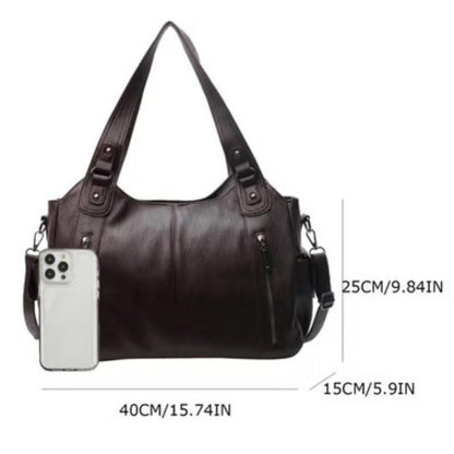 👜PUNKOVÁ TAŠKA S VELKOU KAPACITOU