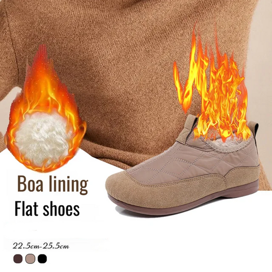 Dámské outdoorové termo nazouvací boty
