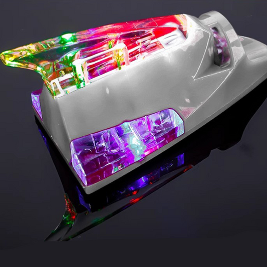 Blikající výstražné světlo auta