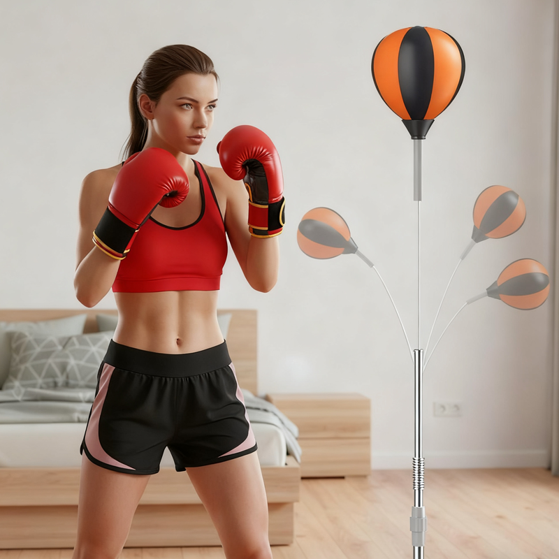 🔥Boxovací pytel s nastavitelnou výškou a stojanem